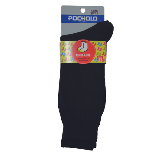 Pack 3 pares Algodón Unifacil