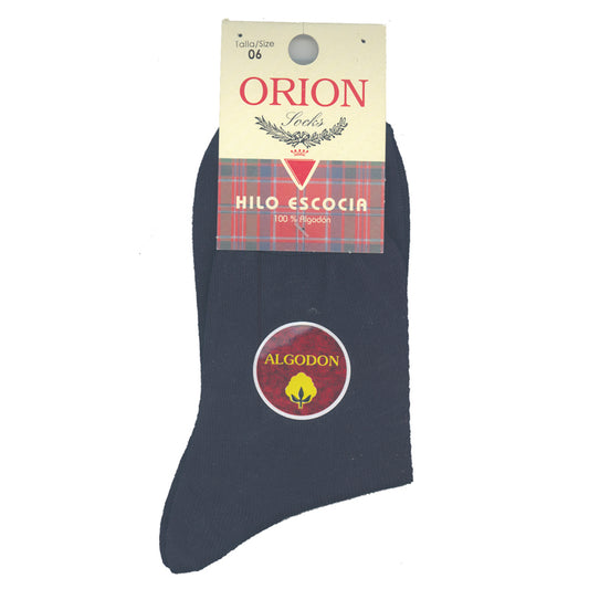 444/01 - Calcetín colegial algodón